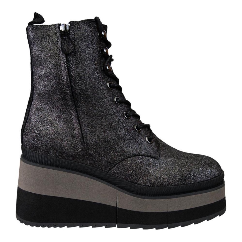NAKED FEET burnout boots platform